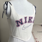 CUSTOM corset (ribbon straps)