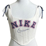 CUSTOM corset (ribbon straps)