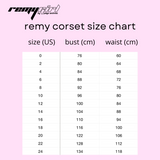 CUSTOM corset (thin straps)