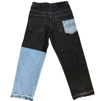 reworked south pole jeans