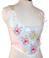 happy bunny corset