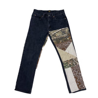 reworked lee jeans